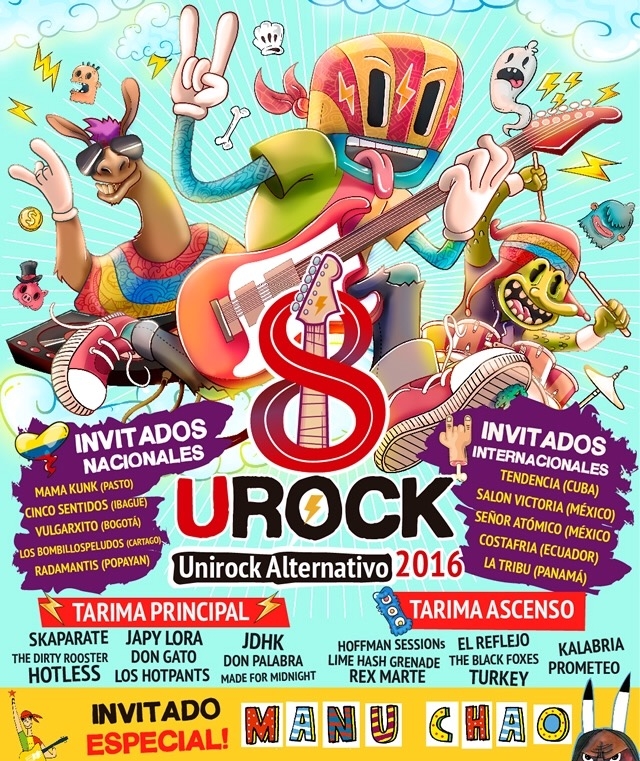 Llega el Festival Unirock Alternativo 2016
