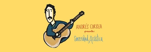 Andrés Correa se va a lo básico con su 'sinceridad acústica'