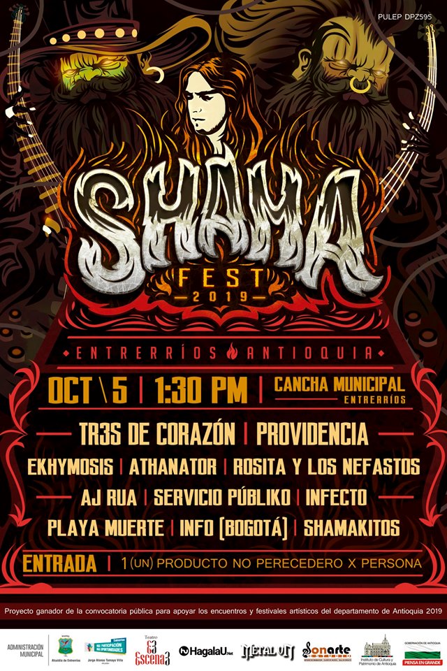 Cartel oficial 2019 Shama Fest