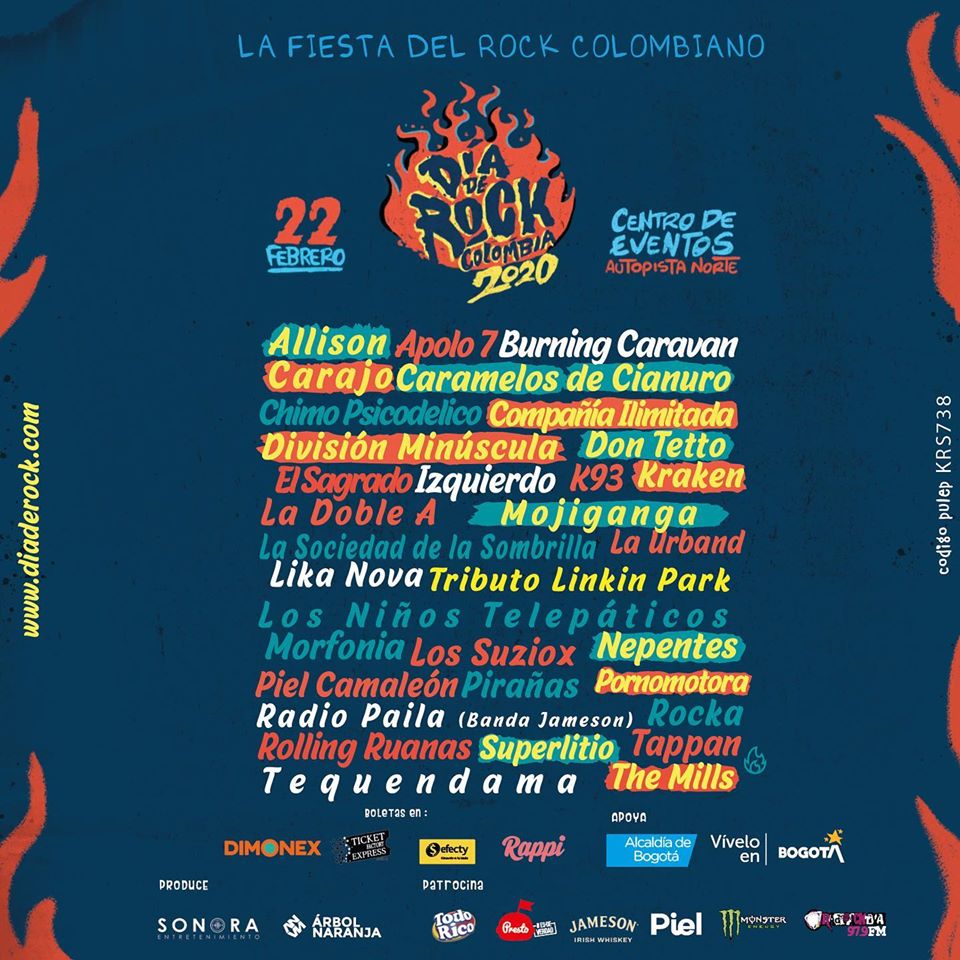 Día de rock Colombia