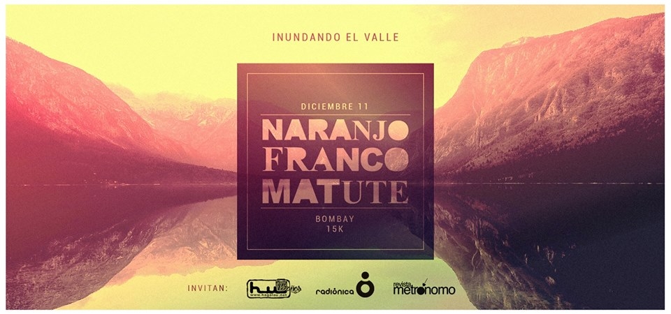Fede Franco + Matute + Señor Naranjo: trilogía de un sonido propio en concierto