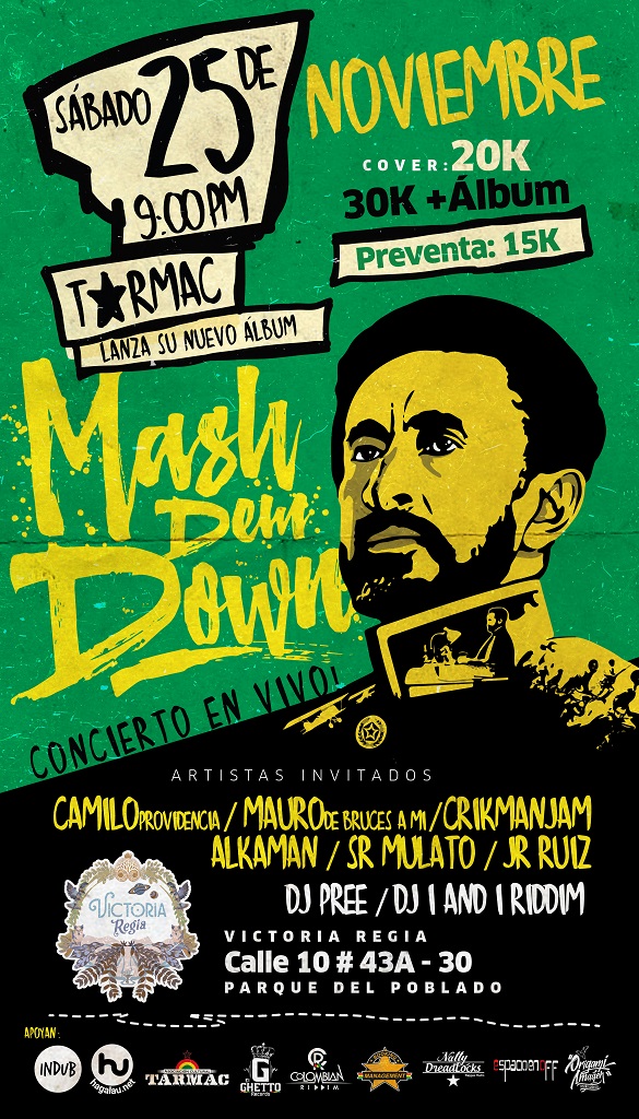 Un viaje por el roots, el dub y el dancehall: así es Mash Dem Down, lo nuevo de TARMAC
