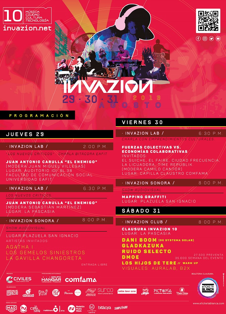 Program Invazion10 Agosto 29 31 01 01